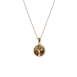 EVOLVE TREE OF LIFE NECKLACE (GOLD)