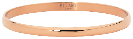STAINLESS STEEL ROSE GOLD IP PLATING 5MM BANGLE
