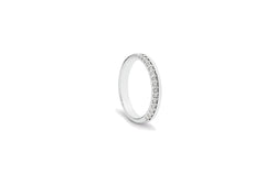 9ct White Gold Diamond Ring / Anniversary Ring
