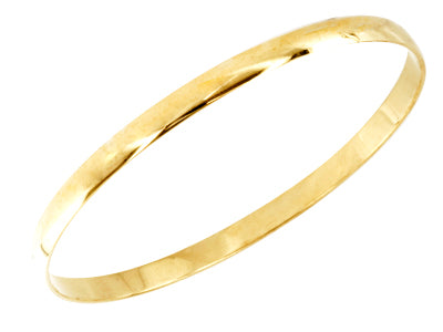 9k Yellow Gold Bangle Bracelet