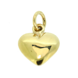 9ct Heart Charm small puff