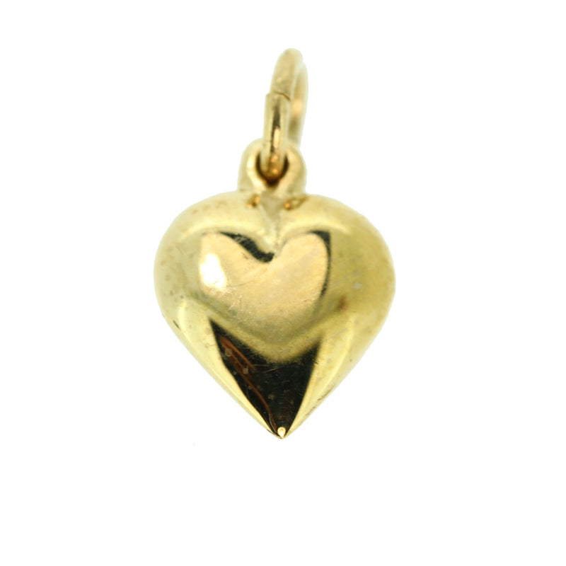 9ct Heart Charm Solid
