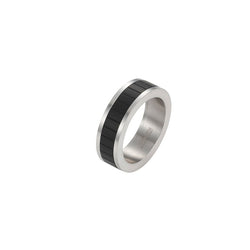 Cudworth Stainless Steel IP Black  Ring
