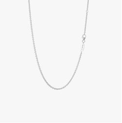 Evolve Necklaces Small Cable Chain Silver 3L51020-45