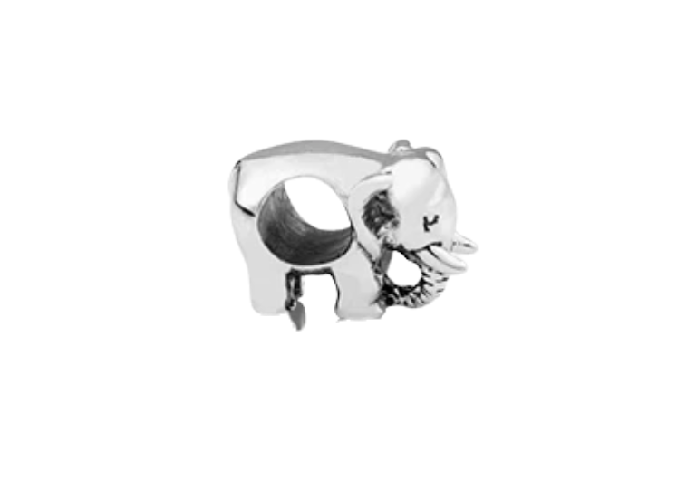 Evolve Charms Silver Lucky Elephant LK184