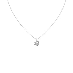 STG Paw Print 'Best Friends' Necklace with adjustable chain