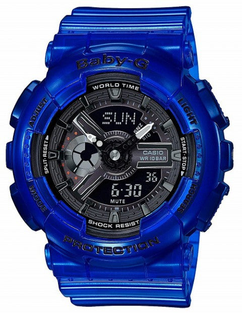 CASIO BABY G CORAL REEF COLOUR BLUE