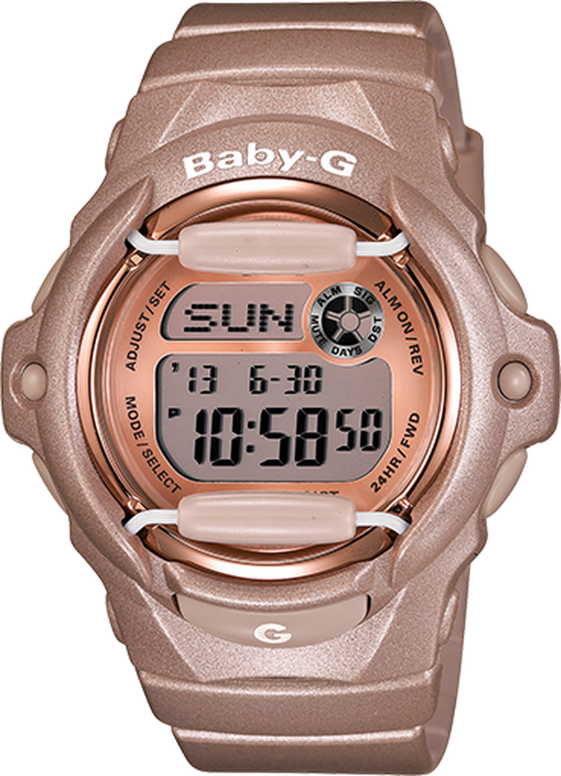 How to set the date outlet on a baby g watch