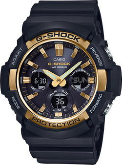Casio Mens G-Shock Watch Tough Solar-Powered Shock Resistant with Alarm