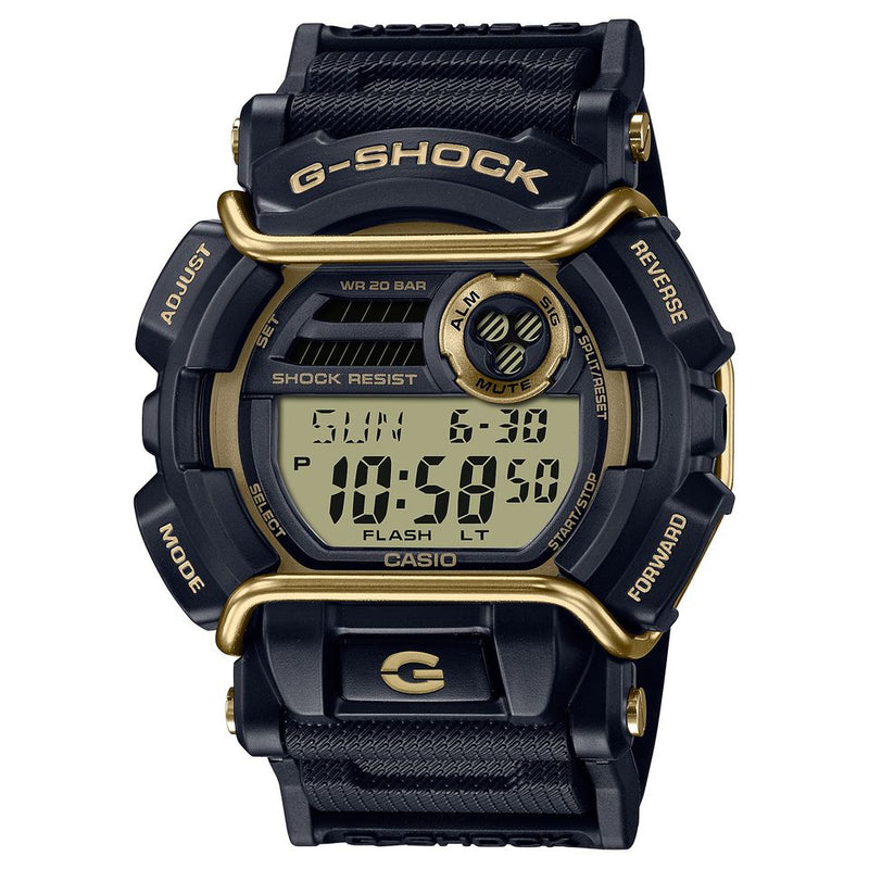 casio g-shock watch dtigital 200m wr, w/time, 1/100 s/watch resin band