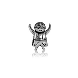 Evolve Charms Silver Treasured Boy LK139