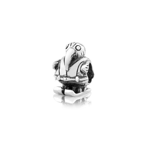 Evolve Charms Silver Water-ski Kiwi LK205