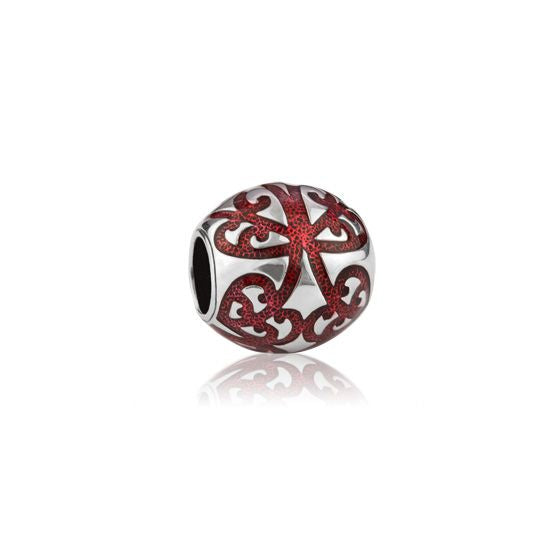 Evolve Charms Enamel My Family Tree (Ancestry) Red LKE036