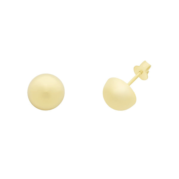 9K YELLOW GOLD SILVER FILLED EARRINGS