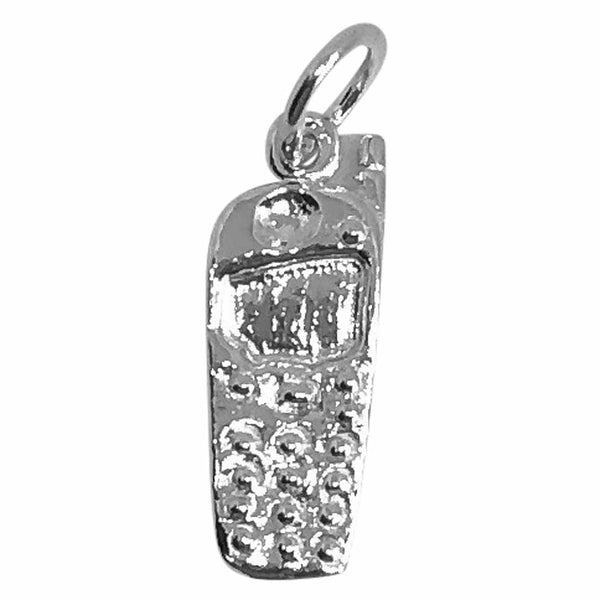 Traditional Silver Charm Cellphone