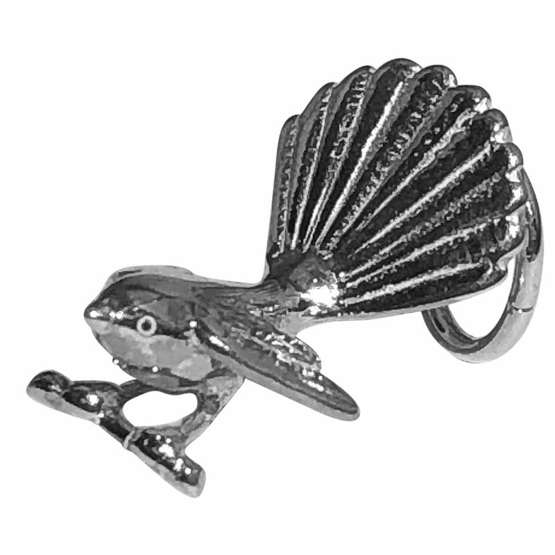 Traditional Silver Charm Fantail