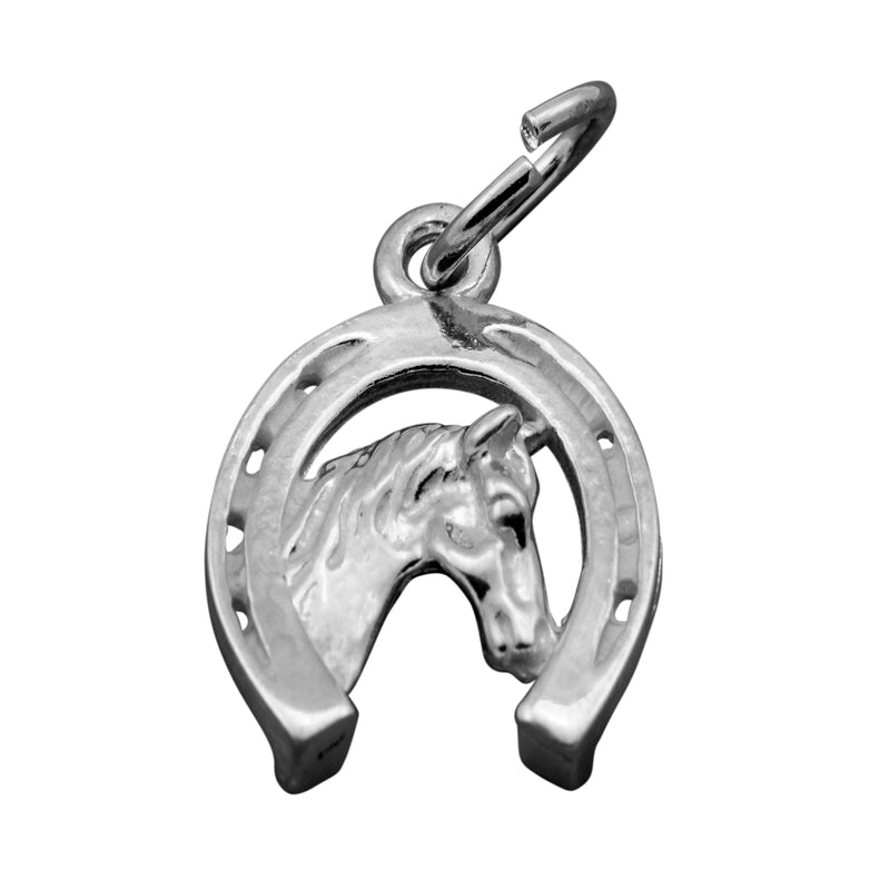 Traditional Silver Charm Horsehead_in_a_Shoe_grande