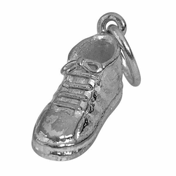 Traditional Silver Charm Sneaker