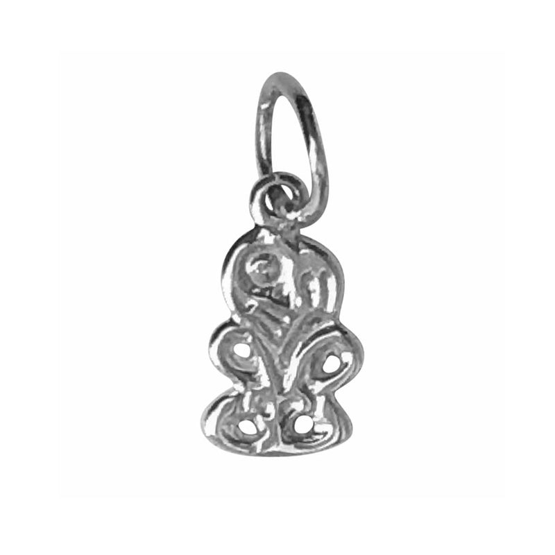 Traditional Silver Charm Tiny_Tiki