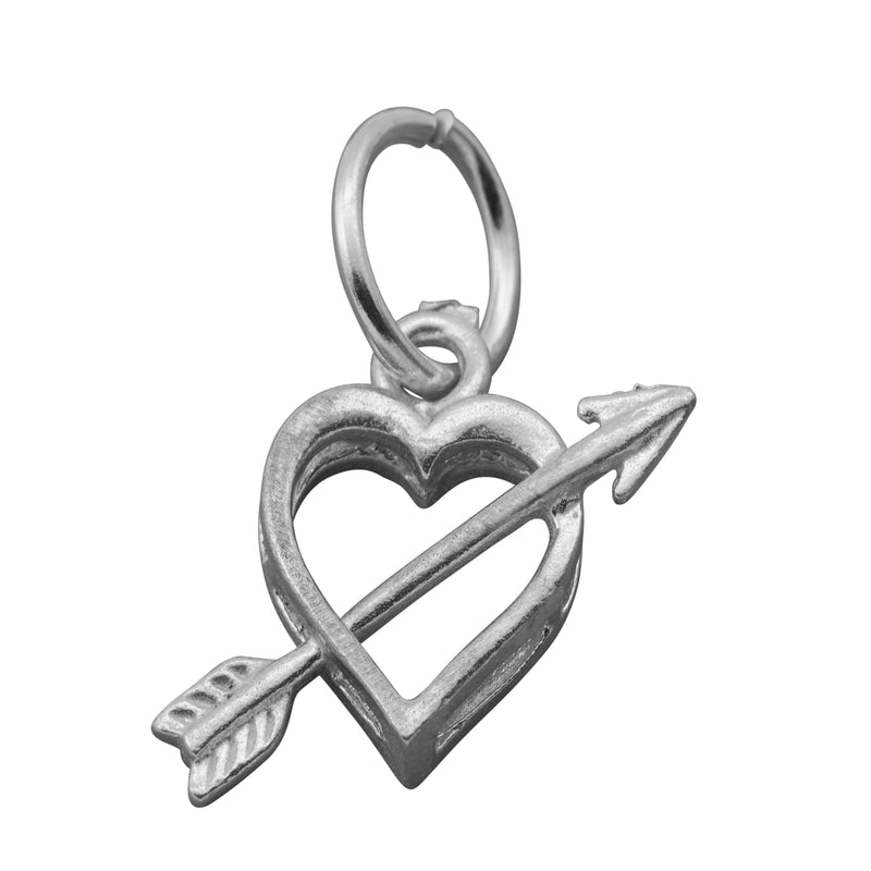 Traditional Silver Charm Heart_Arrow_large