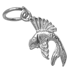 Traditional Silver Charm Flying_Fish