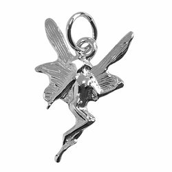 Traditional Silver Charm Fairy_Flat