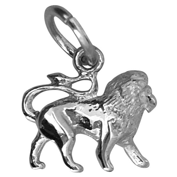 Traditional Silver Charm Zodiac Leo
