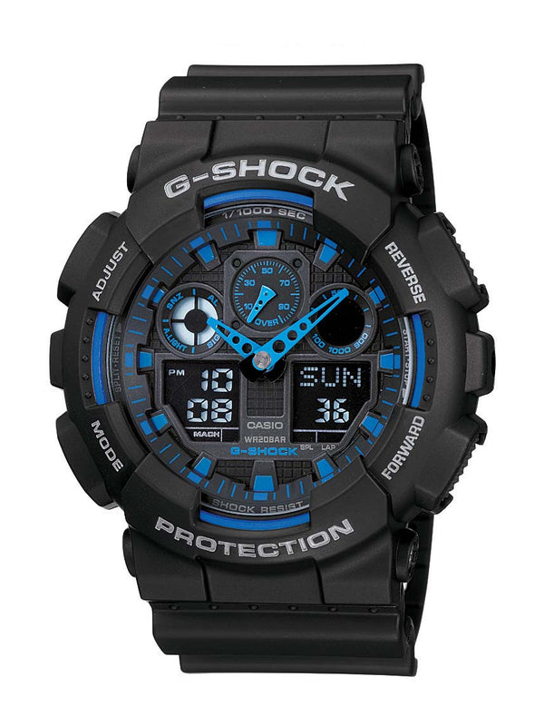 CASIO G-SHOCK 200M Watch (Blk/Blue)