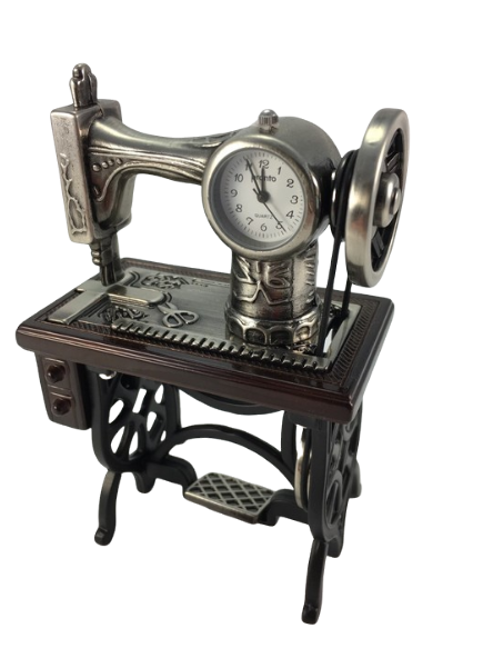 Clocks & Barometers Clock Toy Collection Sewing Machine