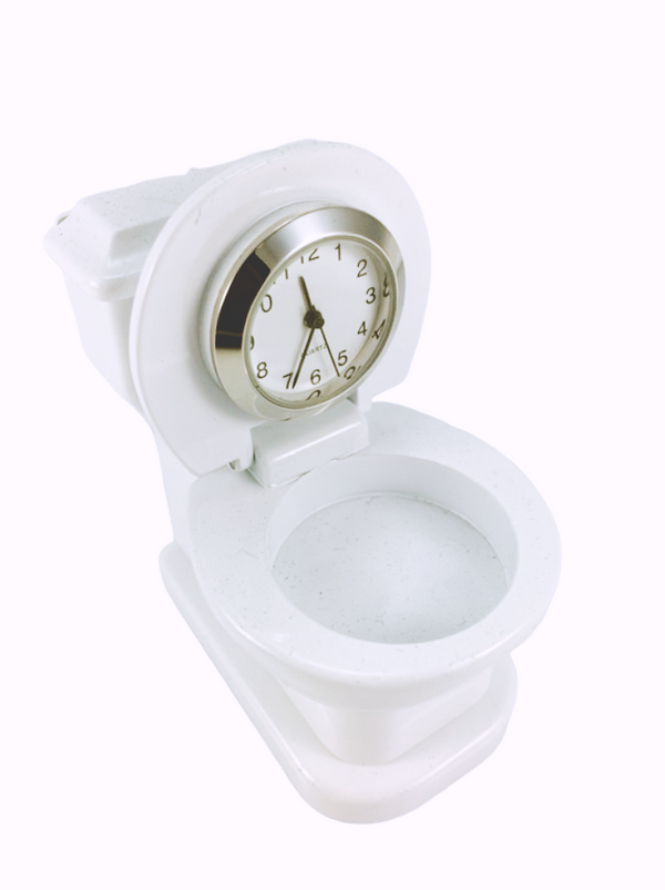 Clocks & Barometers Clock Toy Collection Toilet Bowl